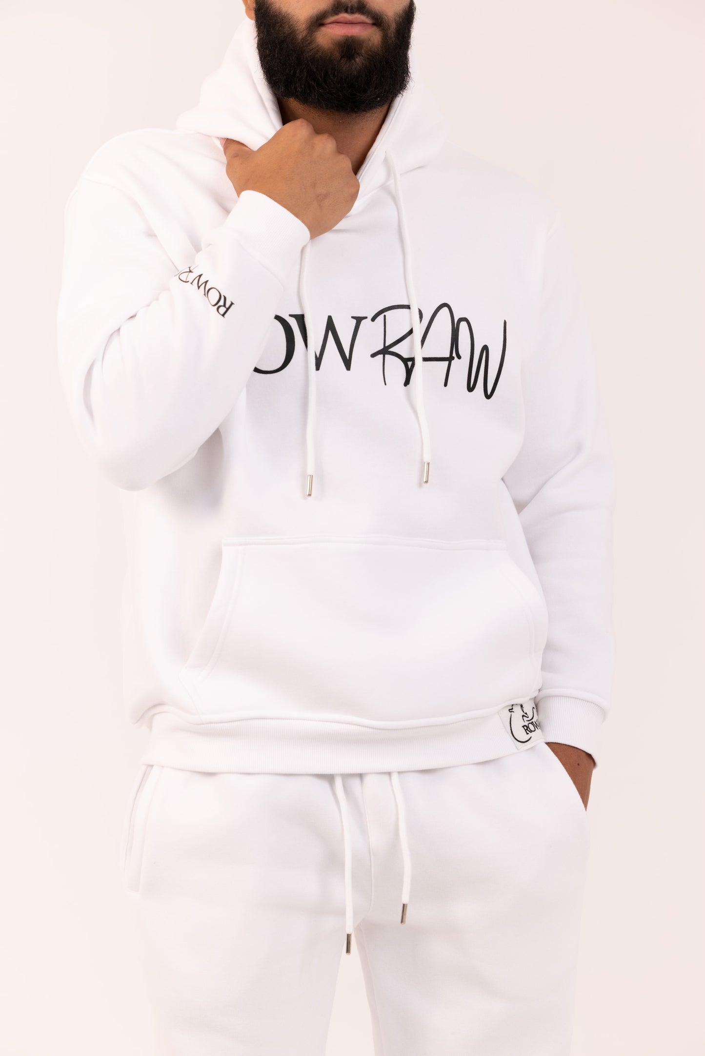 Row Raw Logo Thick Hoodie