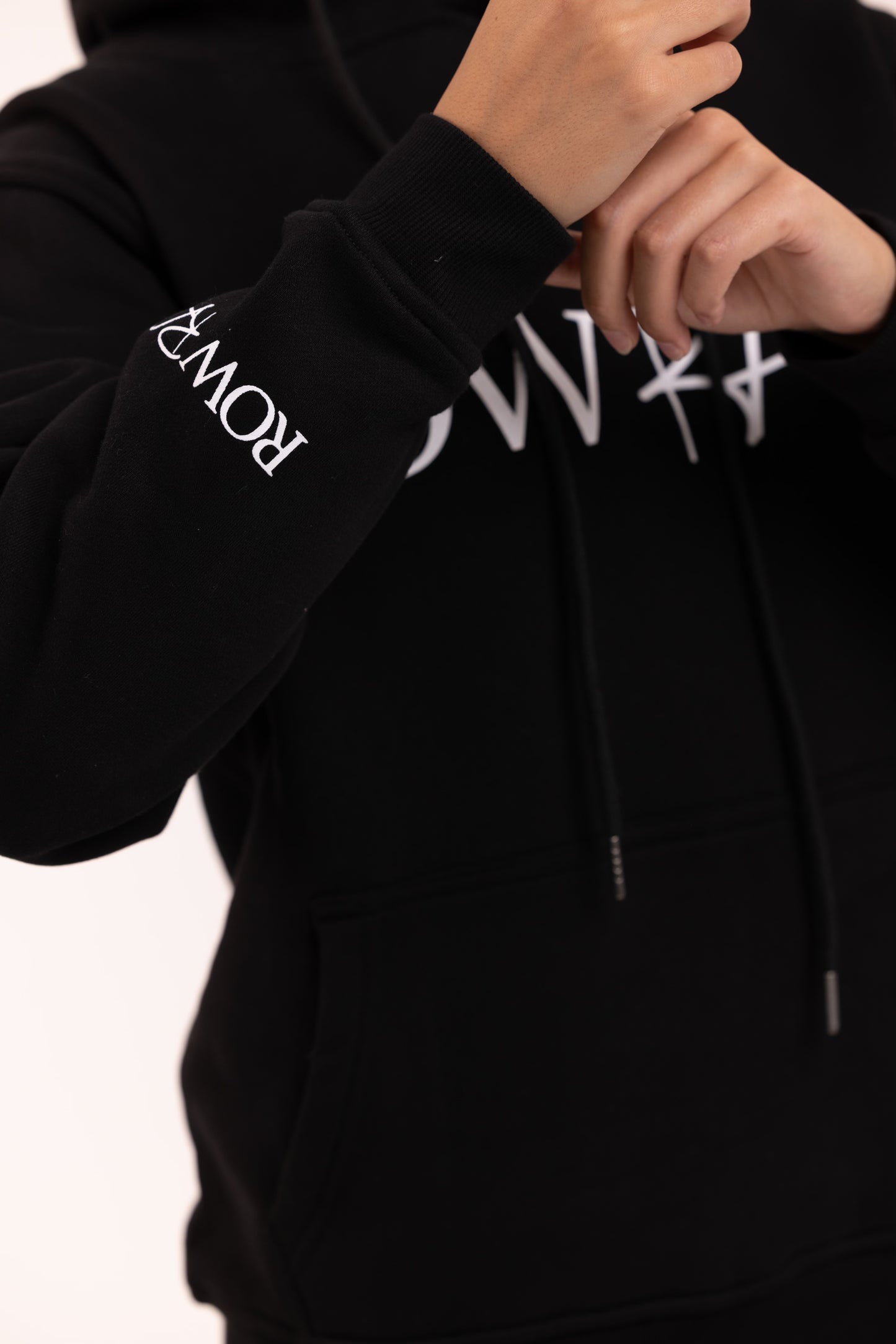 Row Raw Logo Thick Hoodie