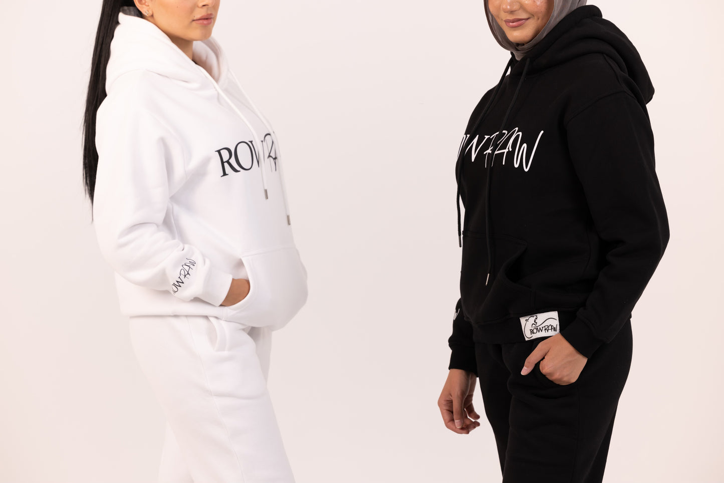 Row Raw Logo Thick Hoodie