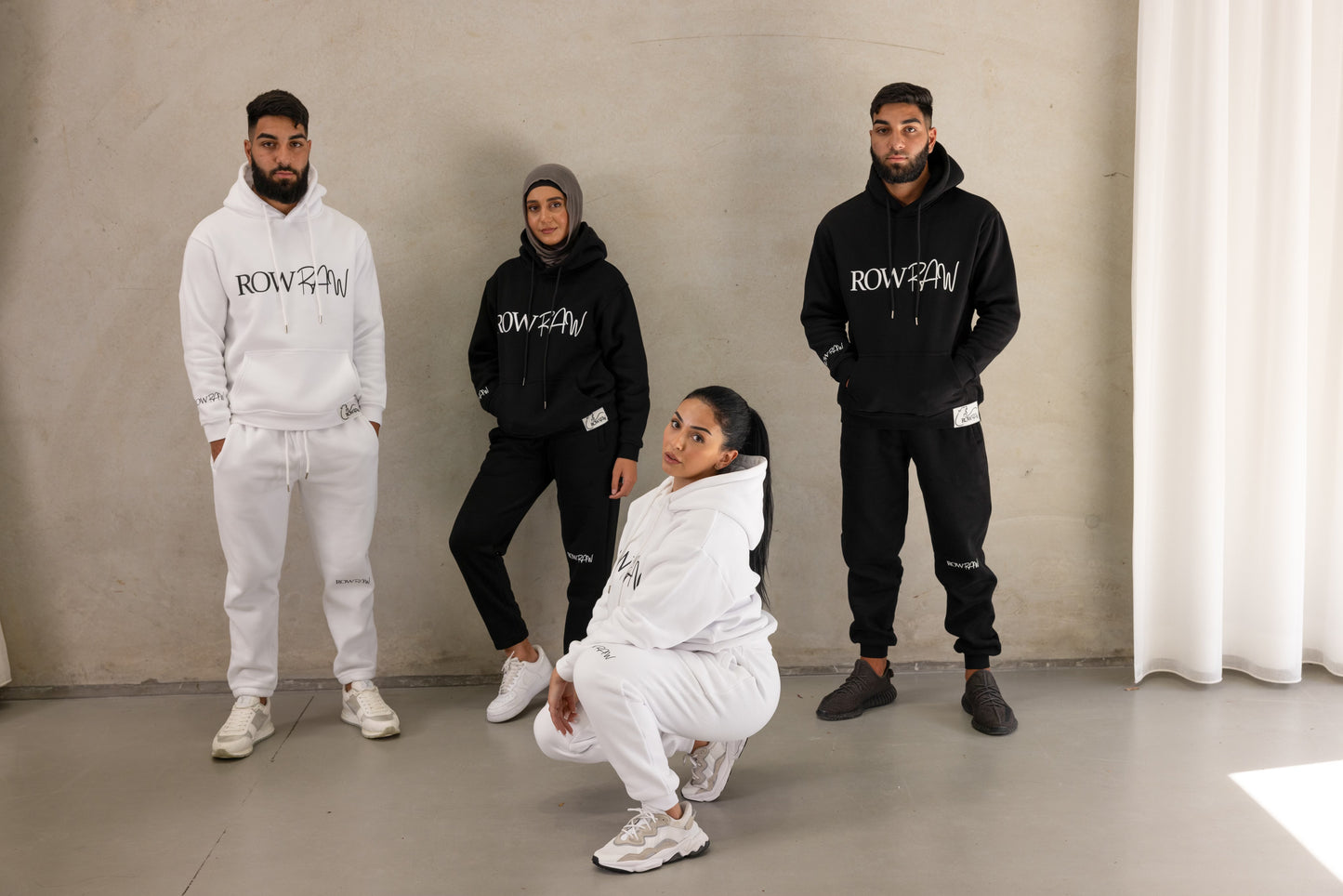 Row Raw Logo Thick Hoodie