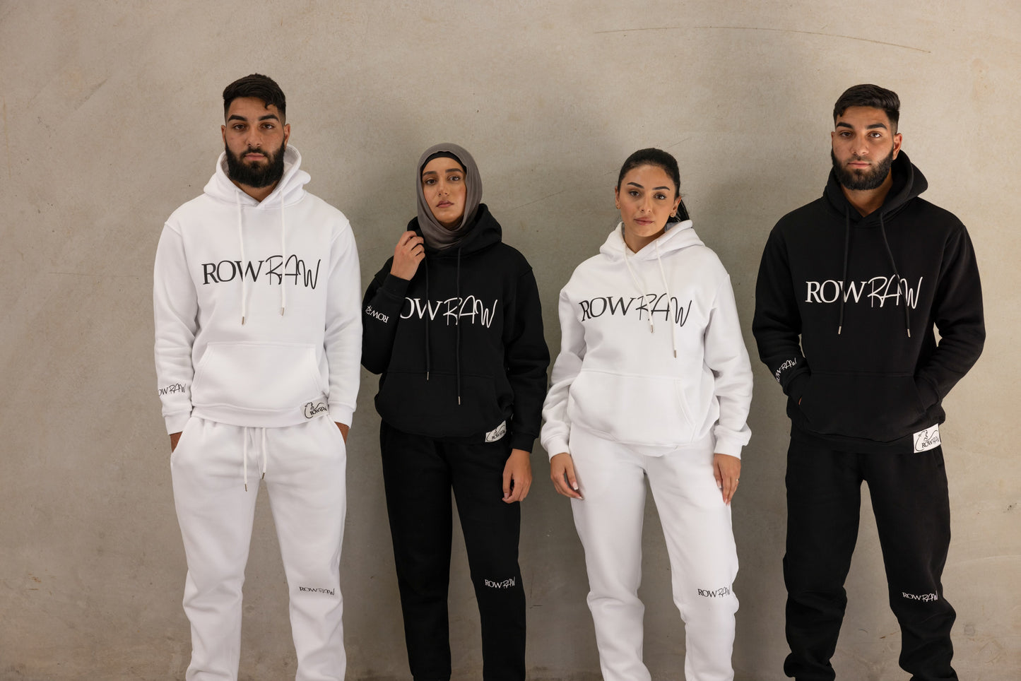 Row Raw Logo Thick Hoodie